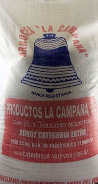 Super Vaporised Paella Rice 25 Kg
