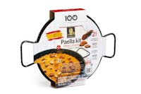 Meat and Chorizo Paella Starter Kit with FREE Pan, Oil, Rice, Stock & Spice (x2 Portions)
